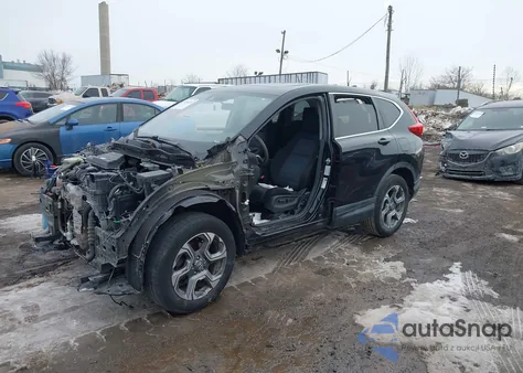2017 Honda Cr-V Ex z USA, uszkodzony, nr VIN 2HKRW2H58HH633149